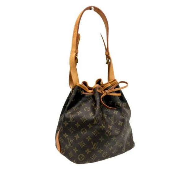 Louis Vuitton Petit Noe Monogram Canvas Shoulder Bag - Picture 1 of 13